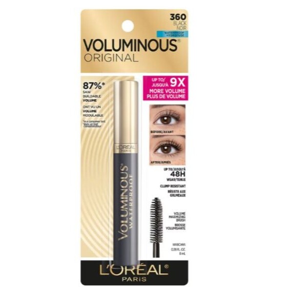L'oreal mascara 2 new Voluminous Original Waterproof Mascaras - Black - 360 - Picture 2 of 3